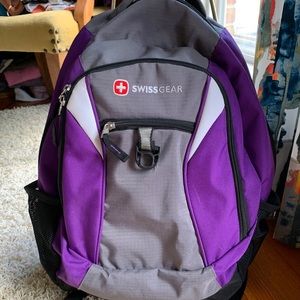 swiss gear purple luggage